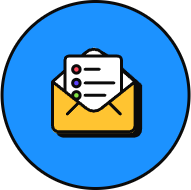 Newsletter subscription icon